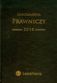 Informator Prawniczy 2010 - okładka książki