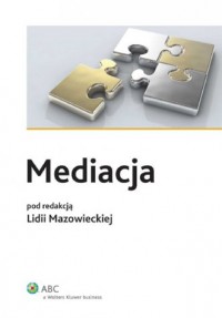 Mediacja - okładka książki