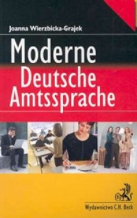 Moderne deutsche amtssprache - okładka podręcznika
