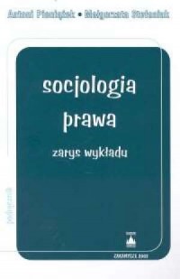 Socjologia prawa - okładka książki