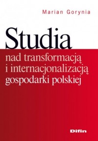 Studia nad transformacją i internacjonalizacją - okładka książki