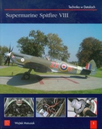Supermarine Spitfire VIII - okładka książki