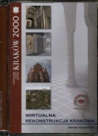 Wirtualna rekonstrukcja Krakowa. - okładka książki