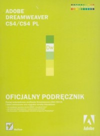 Adobe Dreamweaver CS4/CS4 PL. Oficjalny - okładka książki