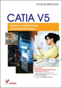 CATIA V5. Sztuka modelowania powierzchniowego - okładka książki