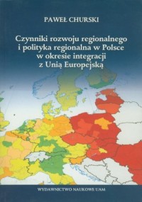 Czynniki rozwoju regionalnego i - okładka książki