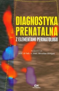 Diagnostyka prenatalna z elementami - okładka książki