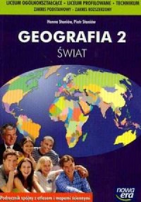 Geografia 2. Podręcznik. Świat - okładka podręcznika