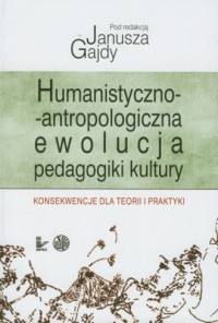 Humanistyczno-antropologiczna ewolucja - okładka książki