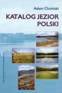 Katalog jezior Polski - okładka książki