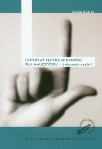 Lektorat języka miganego dla nauczycieli - okładka książki