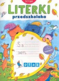 Literki przedszkolaka 5-7 lat - okładka książki