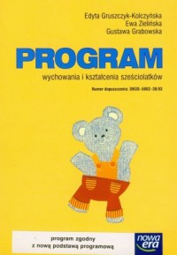 Program wychowania i kształcenia - okładka podręcznika