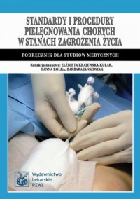 Standardy i procedury pielęgnowania - okładka książki