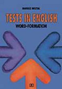 Tests in English Word-Formation - okładka podręcznika