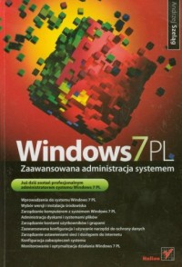 Windows 7 PL. Zaawansowana administracja - okładka książki