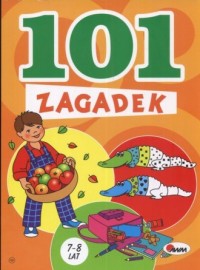 101 zagadek 7-8 lat - okładka książki