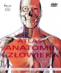 Atlas anatomii człowieka (+ DVD) - okładka książki