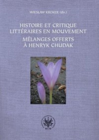 Histoire et critique litteraires - okładka książki
