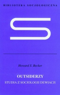 Outsiderzy. Studia z socjologii - okładka książki