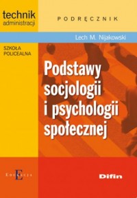 Podstawy socjologii i psychologii - okładka podręcznika