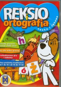 Reksio i ortografia (CD) - pudełko programu