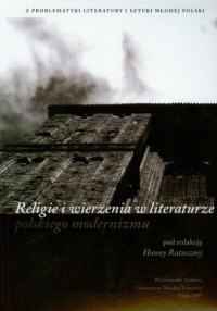 Religie i wierzenia w literaturze - okładka książki