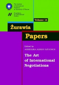 The art of international negotiations. - okładka książki