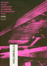Antologia muzyki współczesnej-wiolonczela - okładka książki