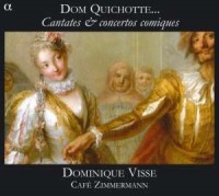 Dom Quichotte Cantates & concertos - okładka płyty