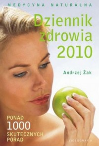 Dziennik zdrowia 2010 - okładka książki