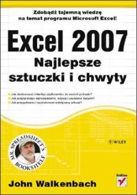 Excel 2007. Najlepsze sztuczki - okładka książki
