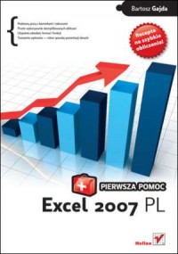 Excel 2007 PL. Pierwsza pomoc - okładka książki