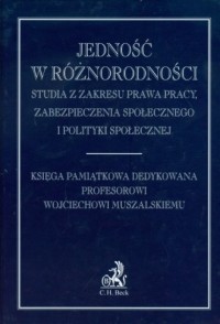 Jedność w różnorodności. Studia - okładka książki