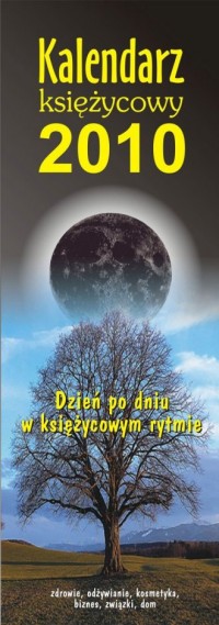 Kalendarz księżycowy 2010 - okładka książki