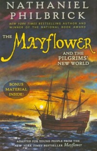 Mayflower and the Pilgrims New - okładka książki