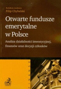 Otwarte fundusze emerytalne w Polsce - okładka książki