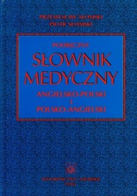 Podręczny słownik medyczny angielsko-polski, - okładka książki