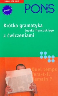 Pons. Krótka gramatyka języka francuskiego - okładka podręcznika