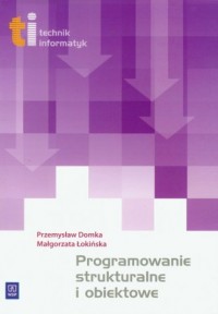 Programowanie strukturalne i obiektowe - okładka podręcznika