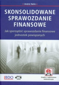 Skonsolidowane sprawozdanie finansowe - okładka książki