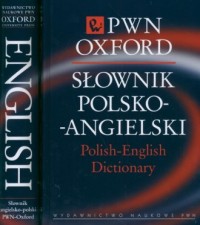 Słownik angielsko-polski, polsko-angielski. - okładka podręcznika