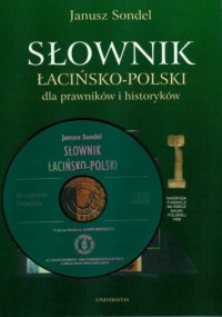 Słownik łacińsko-polski dla prawników - okładka książki