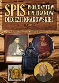 Spis prepozytów i plebanów diecezji - okładka książki