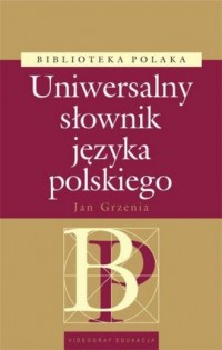 Uniwersalny słownik języka polskiego - okładka książki