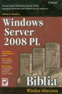 Windows Server 2008 PL. Biblia - okładka książki