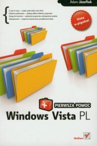 Windows Vista PL. Pierwsza pomoc - okładka książki