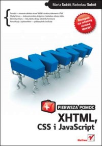 XHTML, CSS i JavaScript. Pierwsza - okładka książki