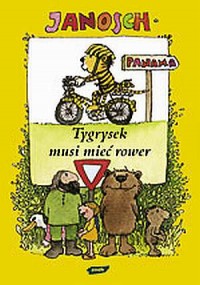 Tygrysek musi mieć rower - okładka książki