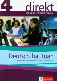 Direkt 4 Deutsch. Hautnah. Podręcznik - okładka podręcznika
